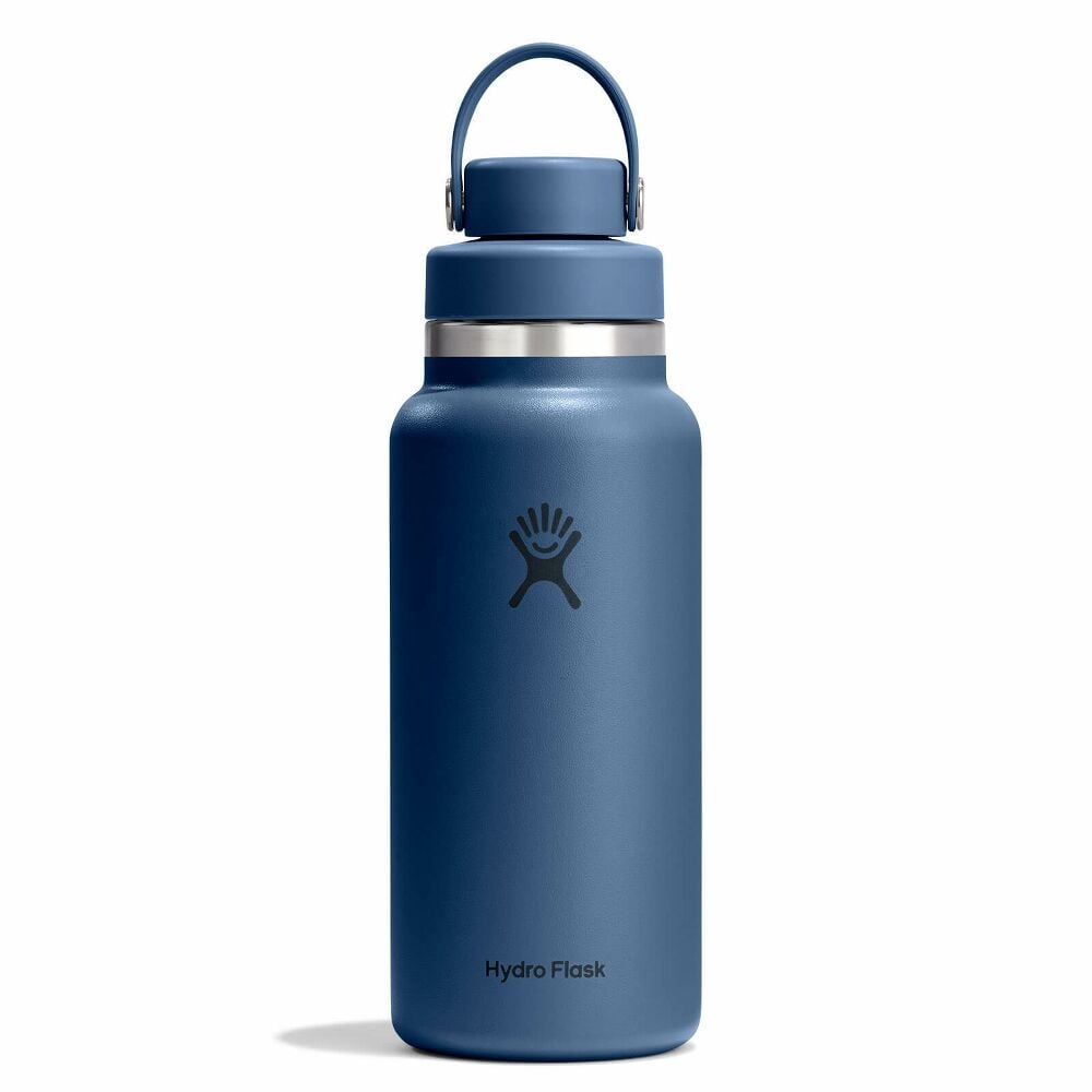 Hydro Flask 32 oz Wide Mouth with Flex Chug Cap Accessories Hydro Flask Harbor Blue