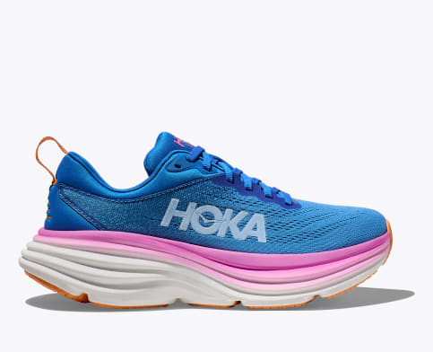Hoka Women's Bondi 8 Footwear Hoka One One Coastal Sky/All Aboard-CSAA 9 Medium