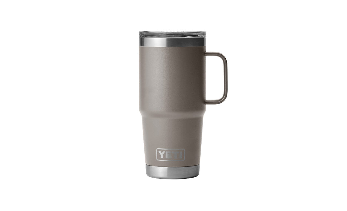 Yeti 20oz Travel Mug w/Stronghold Lid Accessories Yeti Sharptail Taupe  