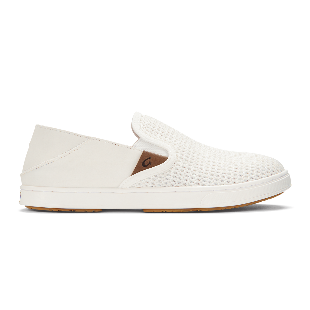 OluKai Women's Pehuea Slip-On Sneakers Footwear Olukai Bright White 7 