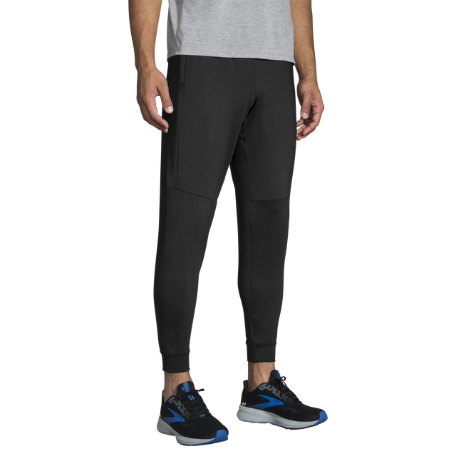 Brooks Mens Spartan Jogger Apparel Brooks Small Black-001 