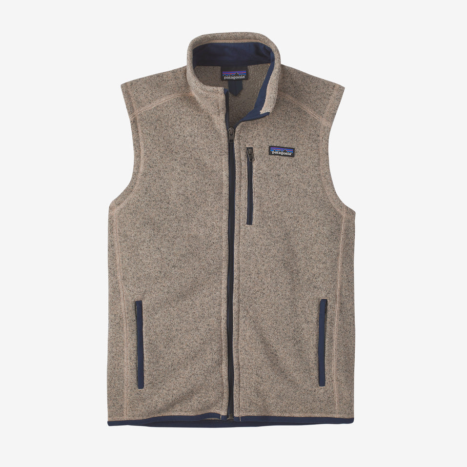 Patagonia Men's Better Sweater Vest Apparel Patagonia Oar Tan-ORTN Small 