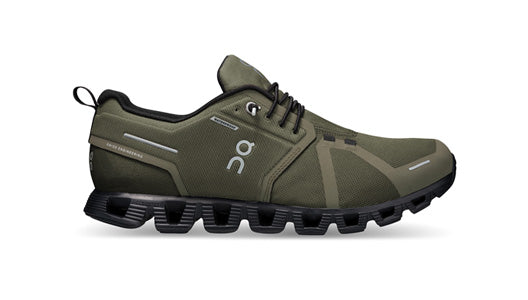 ON Women's Cloud 5 Waterproof Footwear ON Olive | Black 6 