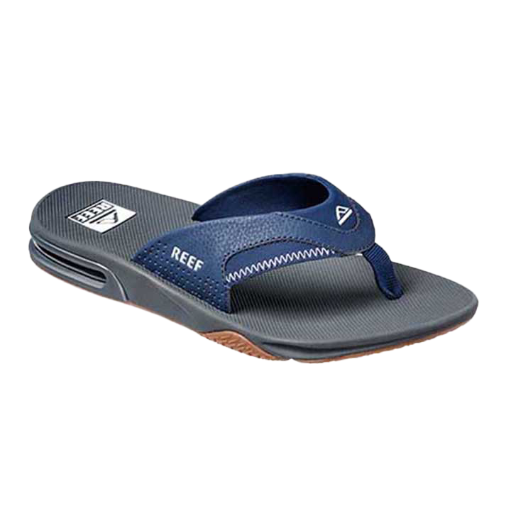 Reef Mens Fanning Footwear Reef Navy/Shadow 6 