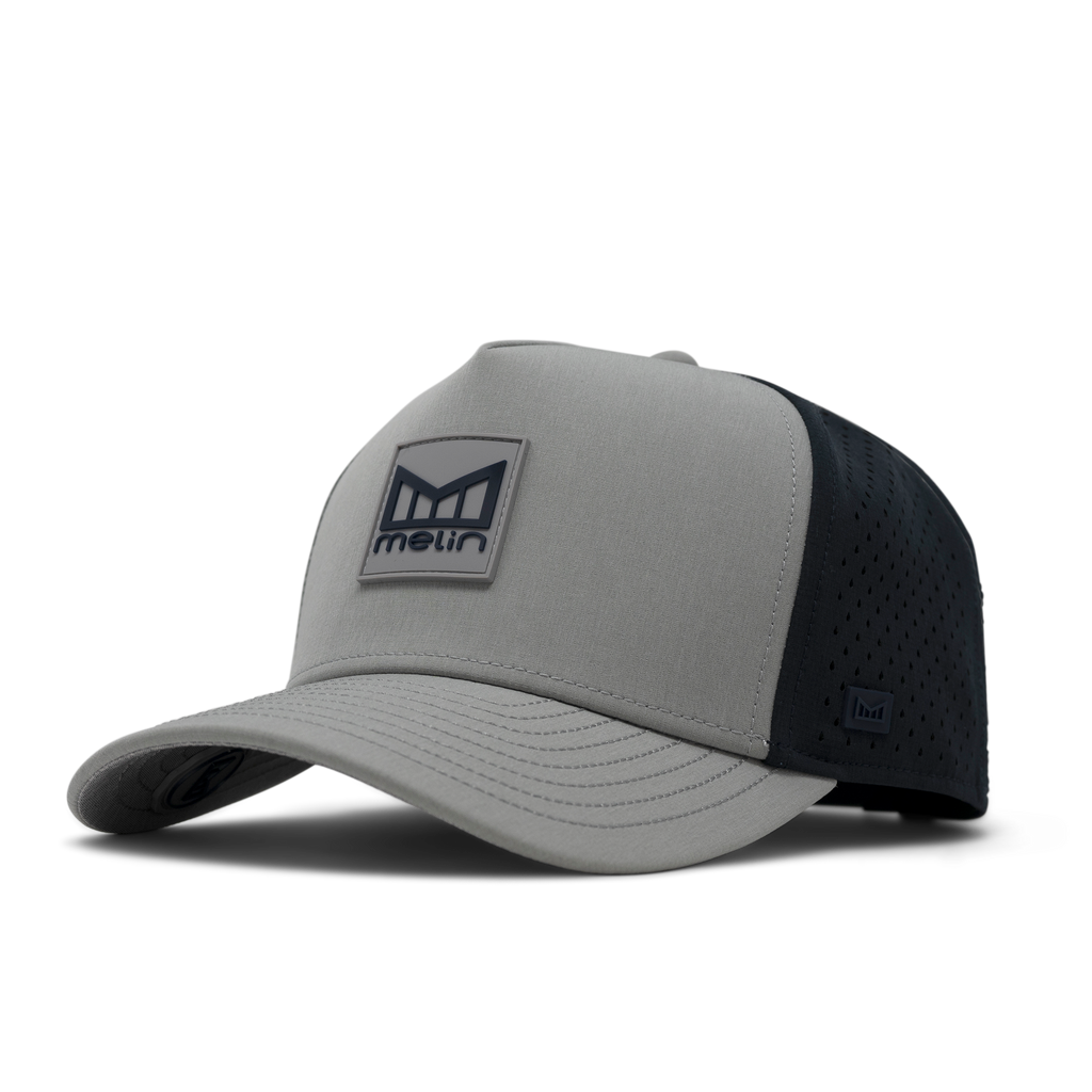 Melin Odyssey Stacked Hydro Accessories Melin Heather Grey/Navy Classic 