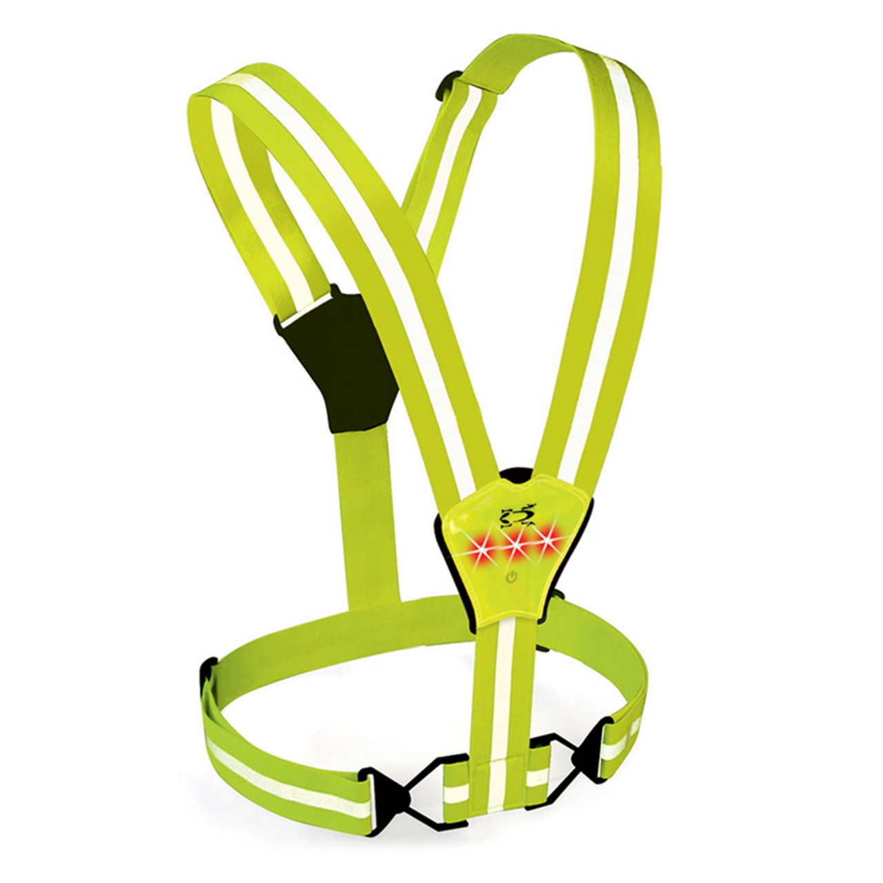 Amphipod Xinglet Strobe Plush Flashing Reflective Vest Accessories AMPHIPOD, INC. Hi-Viz  