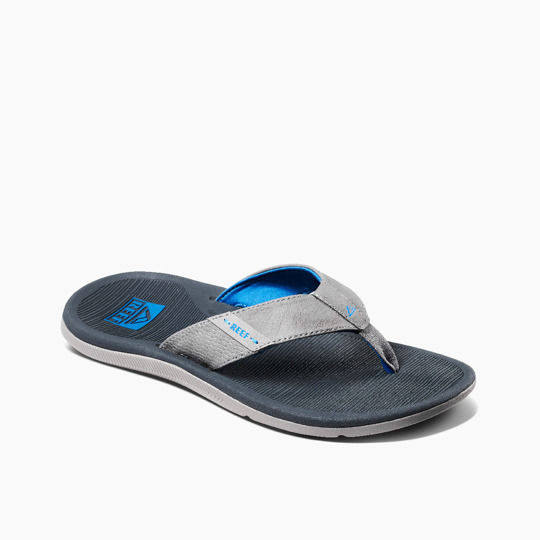 Reef Men's Santa Ana Footwear Reef Blue/Light Grey 6