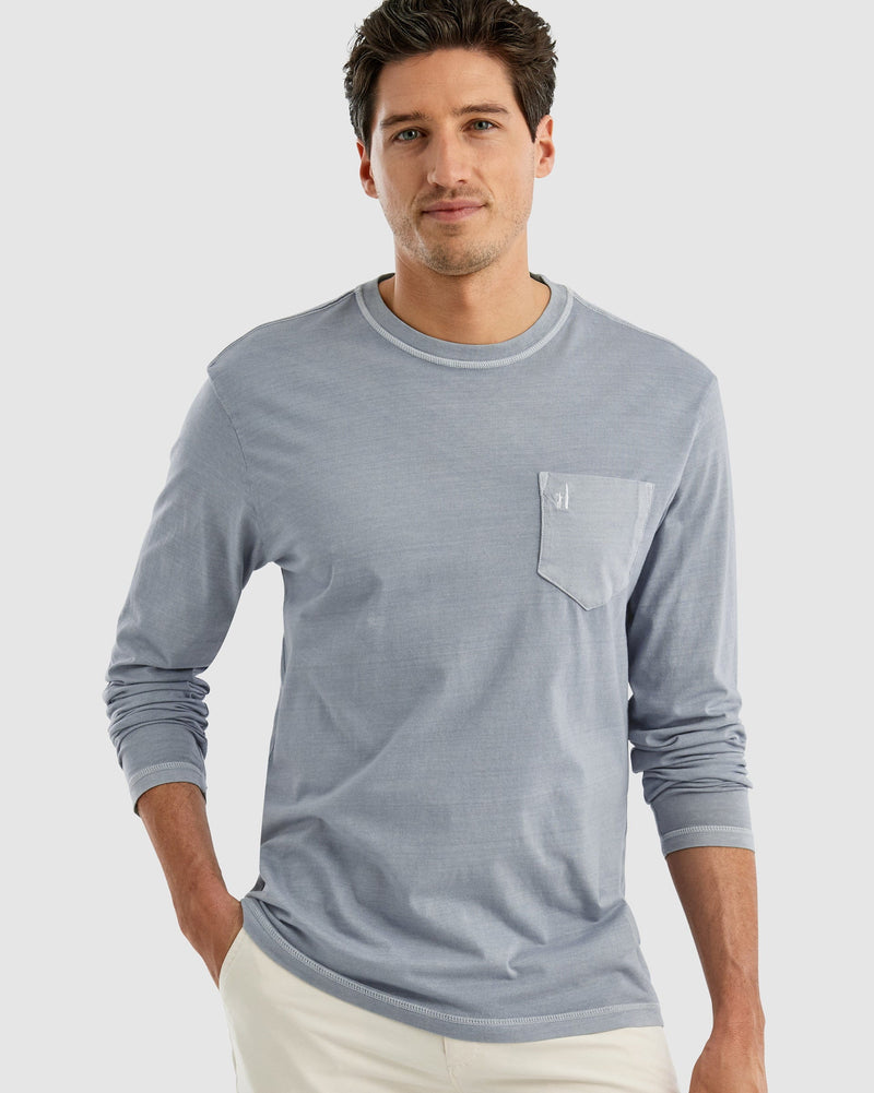 Johnnie O Mens Brennan Long Sleeve T Apparel Johnnie-O S Wake 