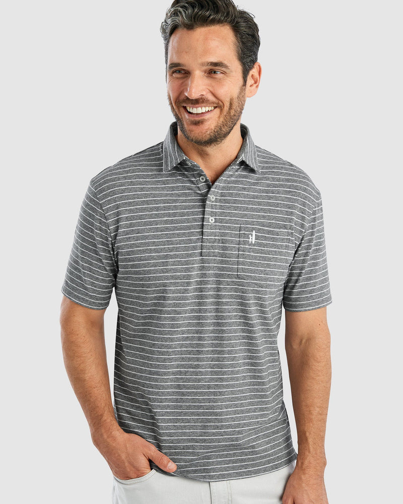 Johnnie O Mens Neese Polo Apparel Johnnie-O Pepper Small 