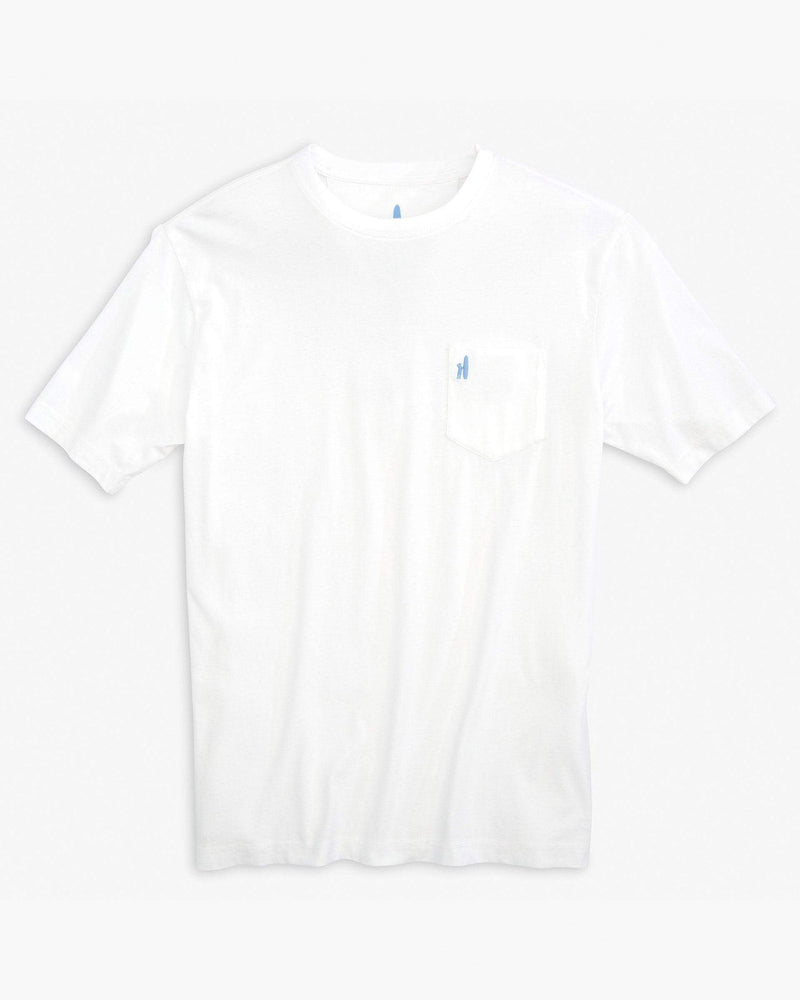 Johnnie O Mens Dale T Shirt Apparel Johnnie-O White Small 