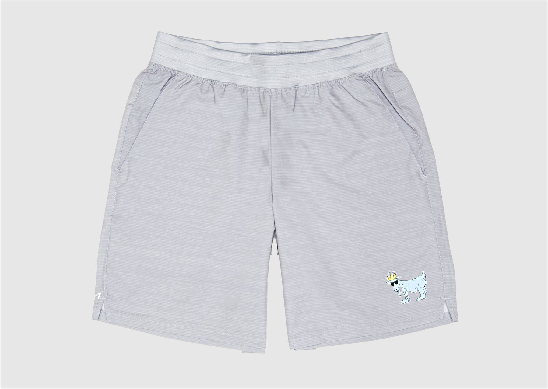 Goat USA Boys' OG Athletic Shorts Apparel Goat USA Gray Boys' Small 