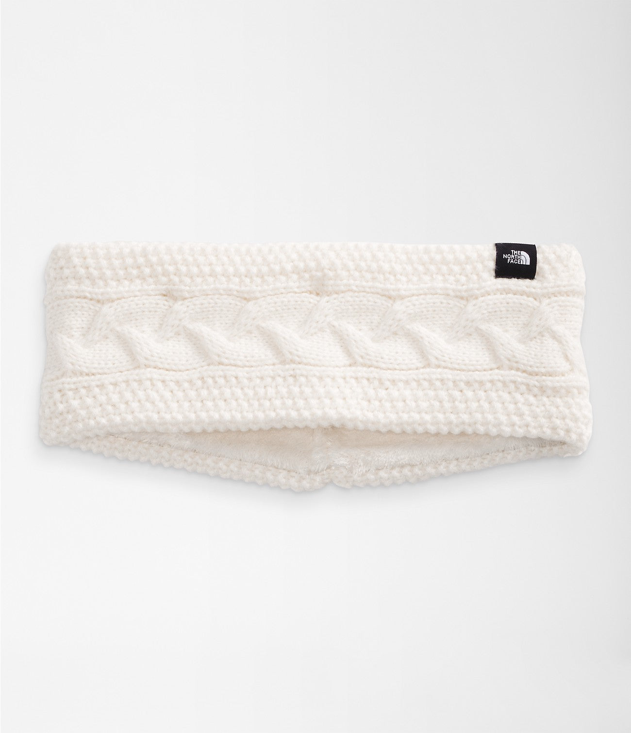 The North Face Cable Minna Earband Accessories North Face Gardenia White-N3N  