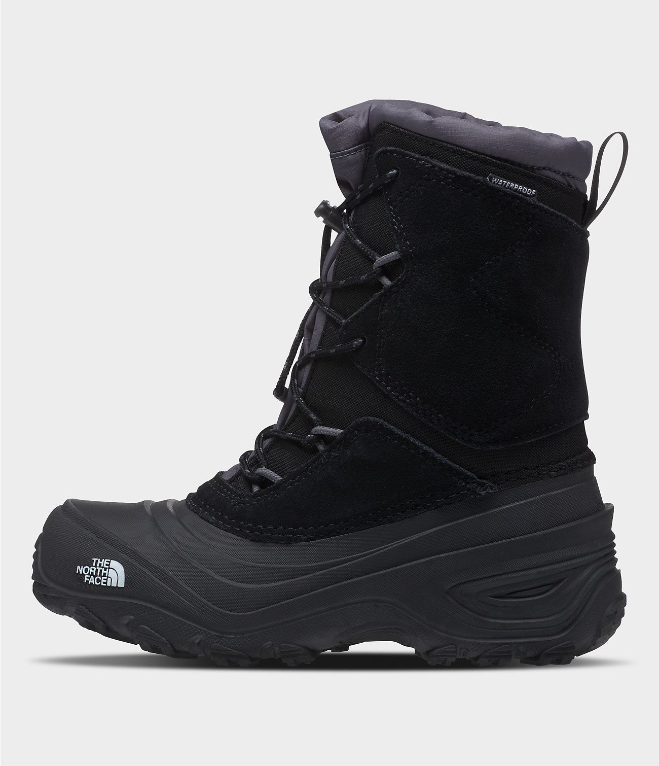 The North Face Youth Alpenglow V Wp Footwear North Face TNF Black/Vanadis Grey-NY7 10