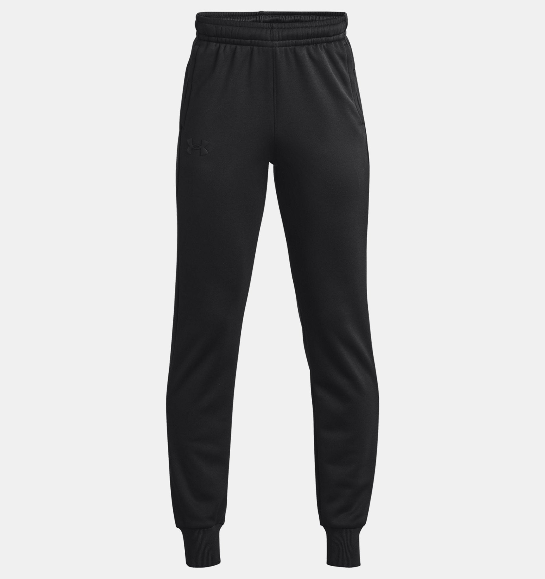 Under Armour Boys Armour Fleece R Joggers Apparel Under Armour Black-001 Small 