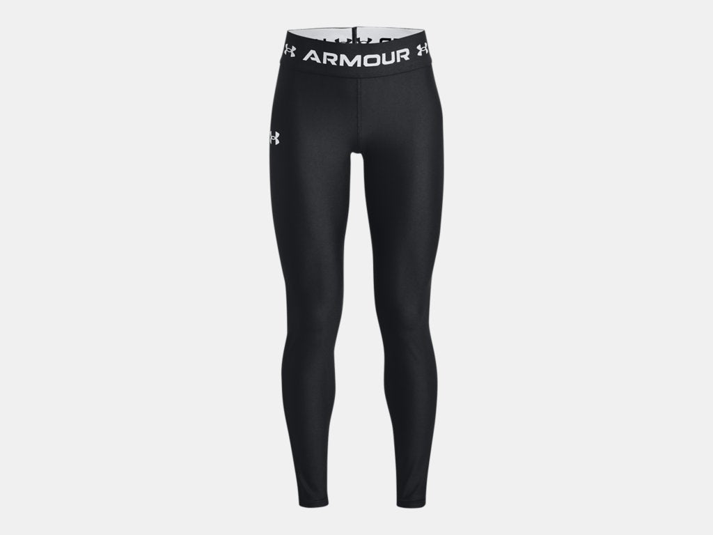 Under Armour Girls Heatgear R Armour Leggings Apparel Under Armour Black-001 Girls' Smalll 