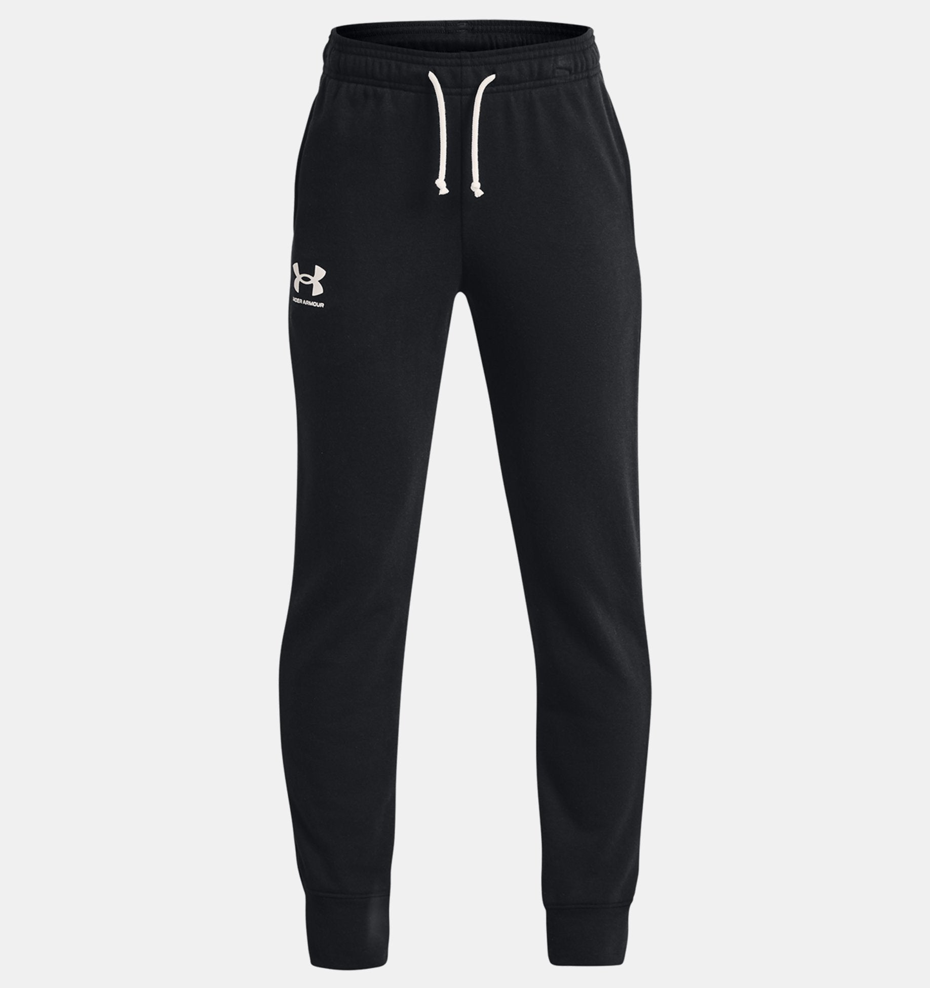 Under Armour Boys Rival Terry Joggers Apparel Under Armour Black/Onyx White-001 Small 