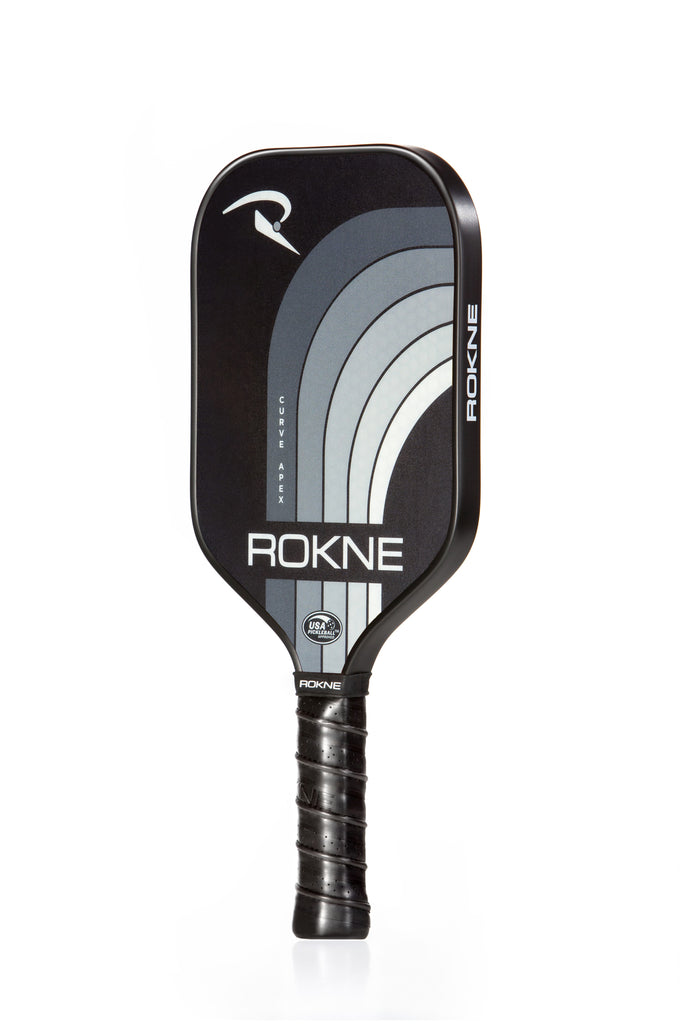 Rokne Curve Apex Pickleball Paddle Equipment Rokne Storm  