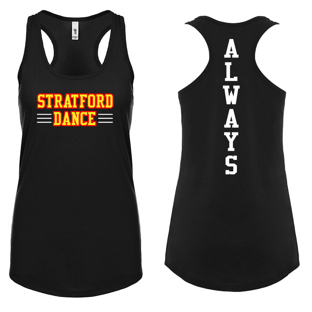 Stratford HS Dance ALWAYS Tank Logowear Stratford HS Dance Ladies XS