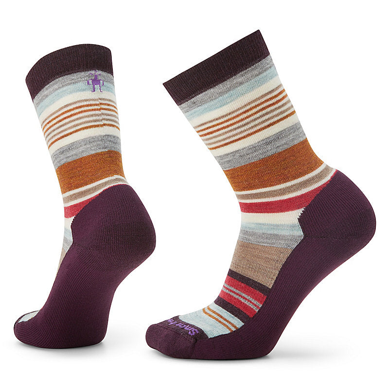 Smartwool Womens Everyday Joviansphere Crew Socks Apparel Smartwool Bordeaux-996 Small 