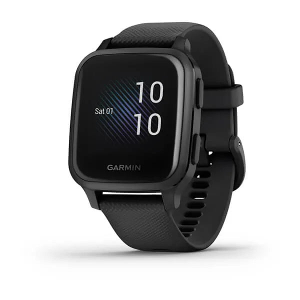 Garmin Venu SQ - Music Edition Accessories Garmin Slate Aluminum Bezel with Black Case  