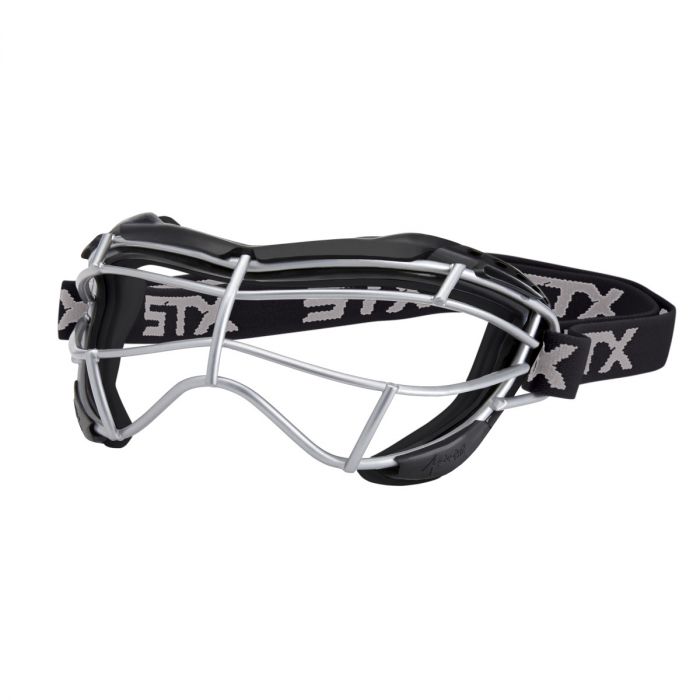 STX 4Sight Focus-S Lacrosse Goggle Equipment STX, INC Senior Black 