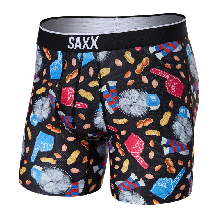 Saxx Men's Volt Boxer Brief Apparel SAXX Sports Fan Small 